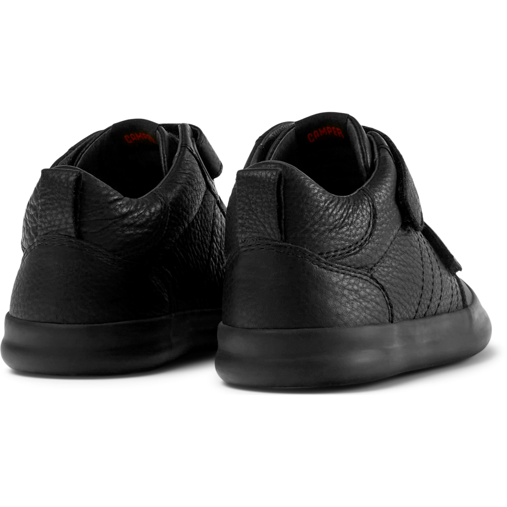 Zapatillas - CAMPER Pursuit - Negro - Piel lisa / Tejido técnico