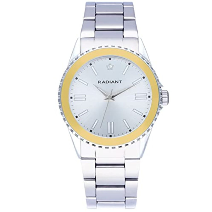 Reloj Radiant RA592201 Mujer Analogico Cuarzo con Correa de Acero inoxidable