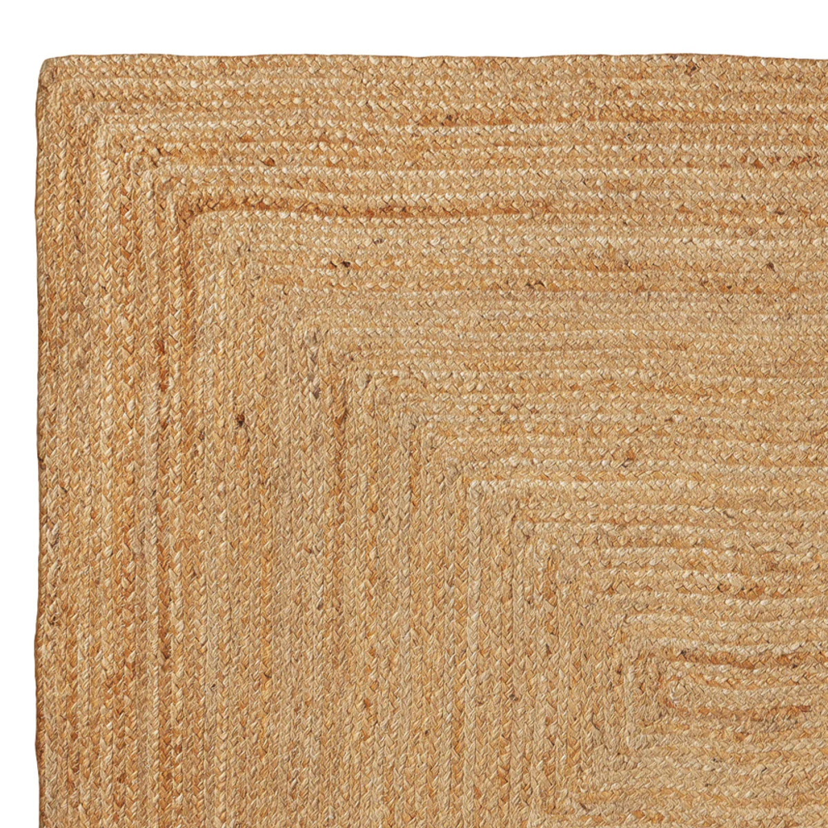 Tapis rectangulaire en jute naturel 180x120 cm - Marley