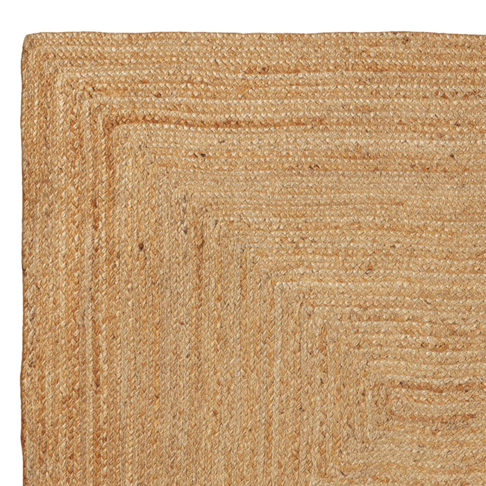 Tapis rectangulaire en jute naturel 180x120 cm - Marley