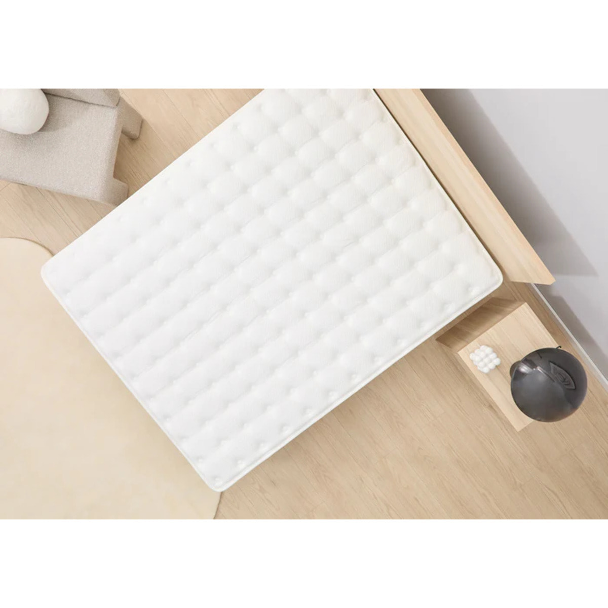 Colchón El Hybrid Superluxe Edition - Nube Luxe con fibra, espumas, micromuelles y viscoelástica - Altura ±32cm