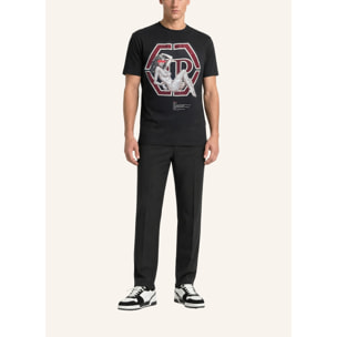 PHILIPP PLEIN T-shirt girocollo a maniche corte HEXAGON