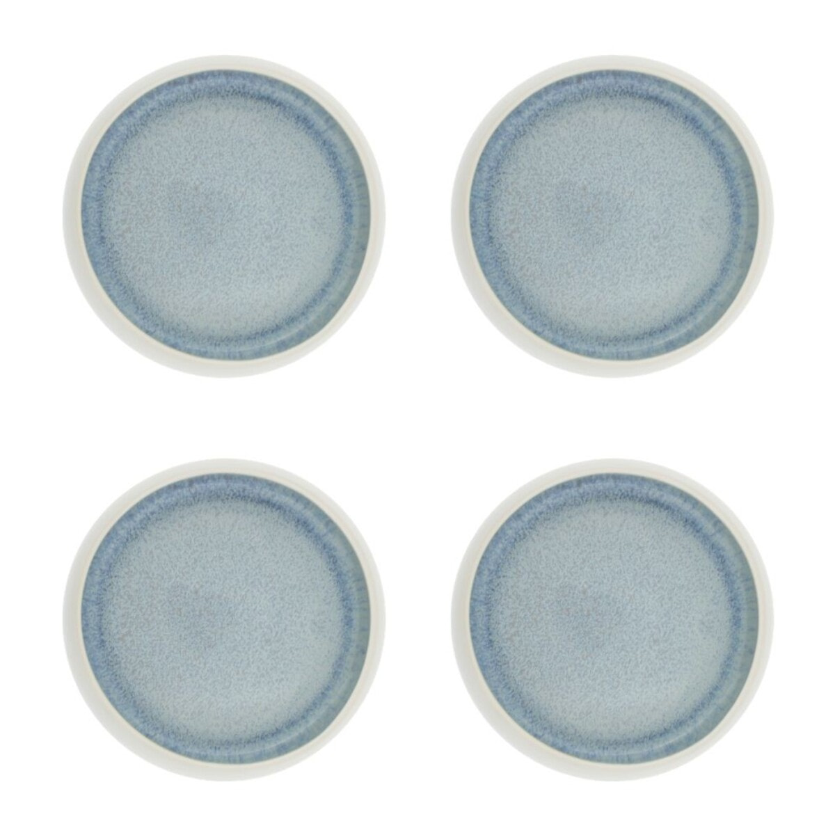 Lot de 4 petites assiettes, BOREA