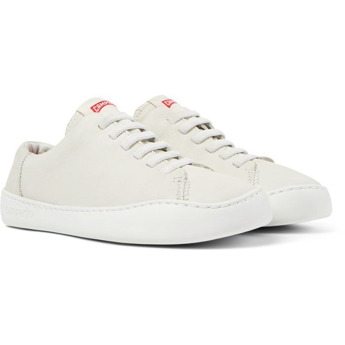 Zapatillas - CAMPER Peu Touring - Blanco - Cuero liso