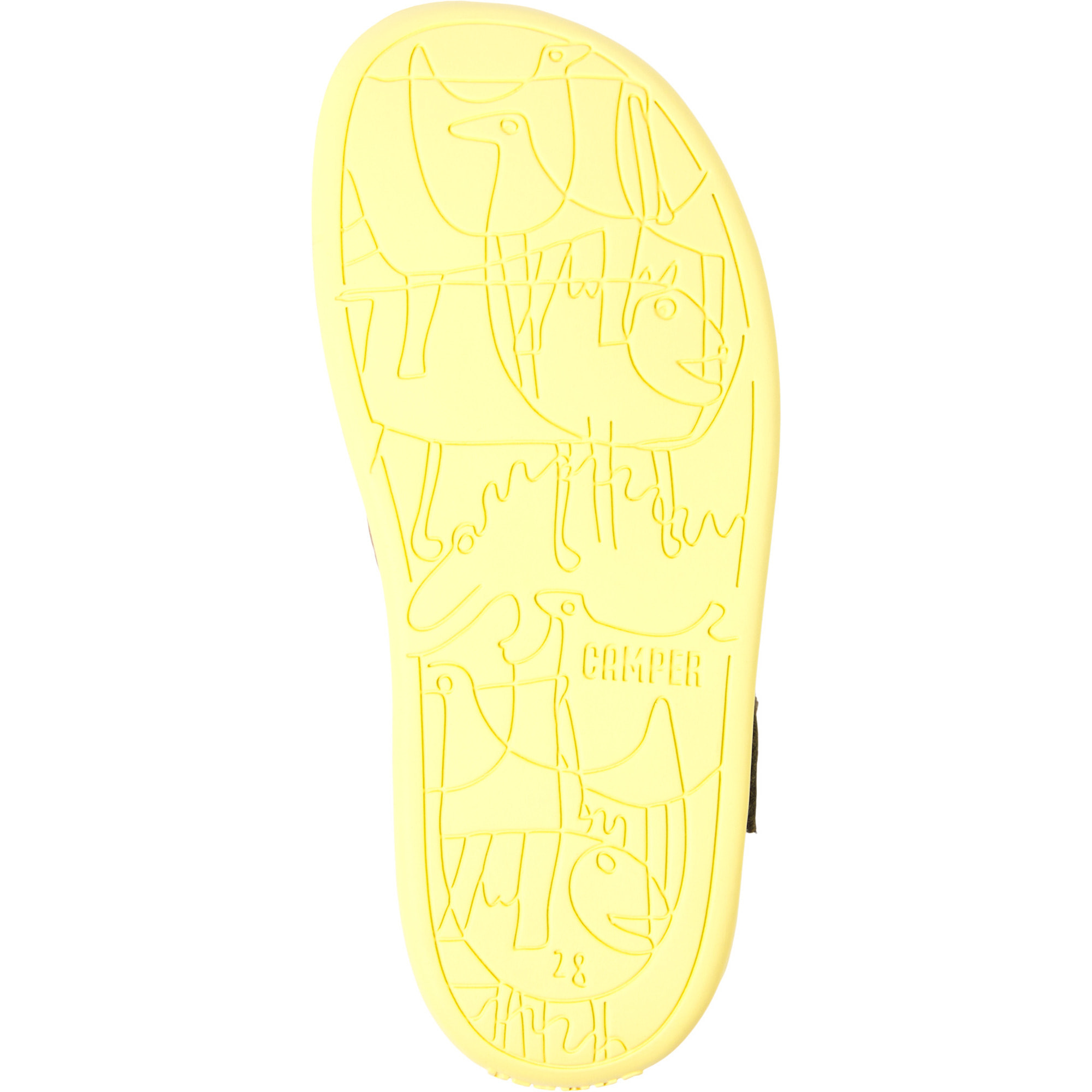 Sandali - CAMPER Bicho - Verde - Pelle