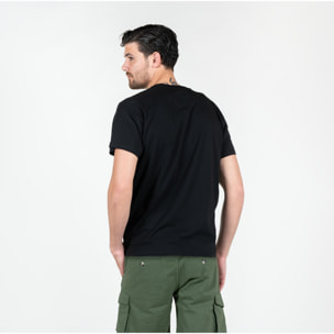 T-shirt basic con logo stampato