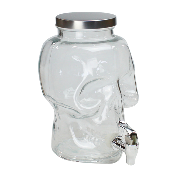 Fontaine à boisson tête de mort petit modèle, CUBANIOS