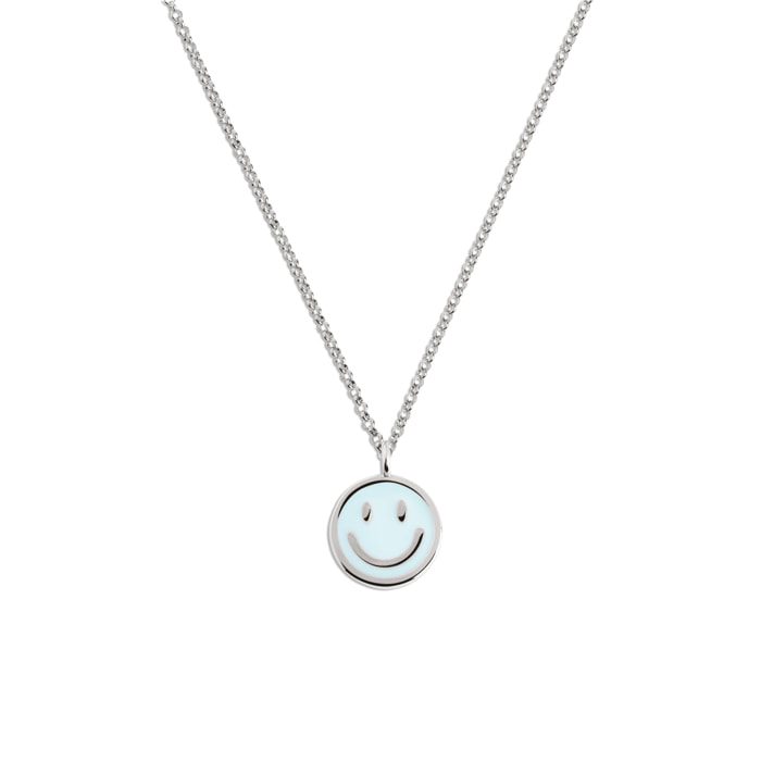 Collar Smiley Sky Enamel