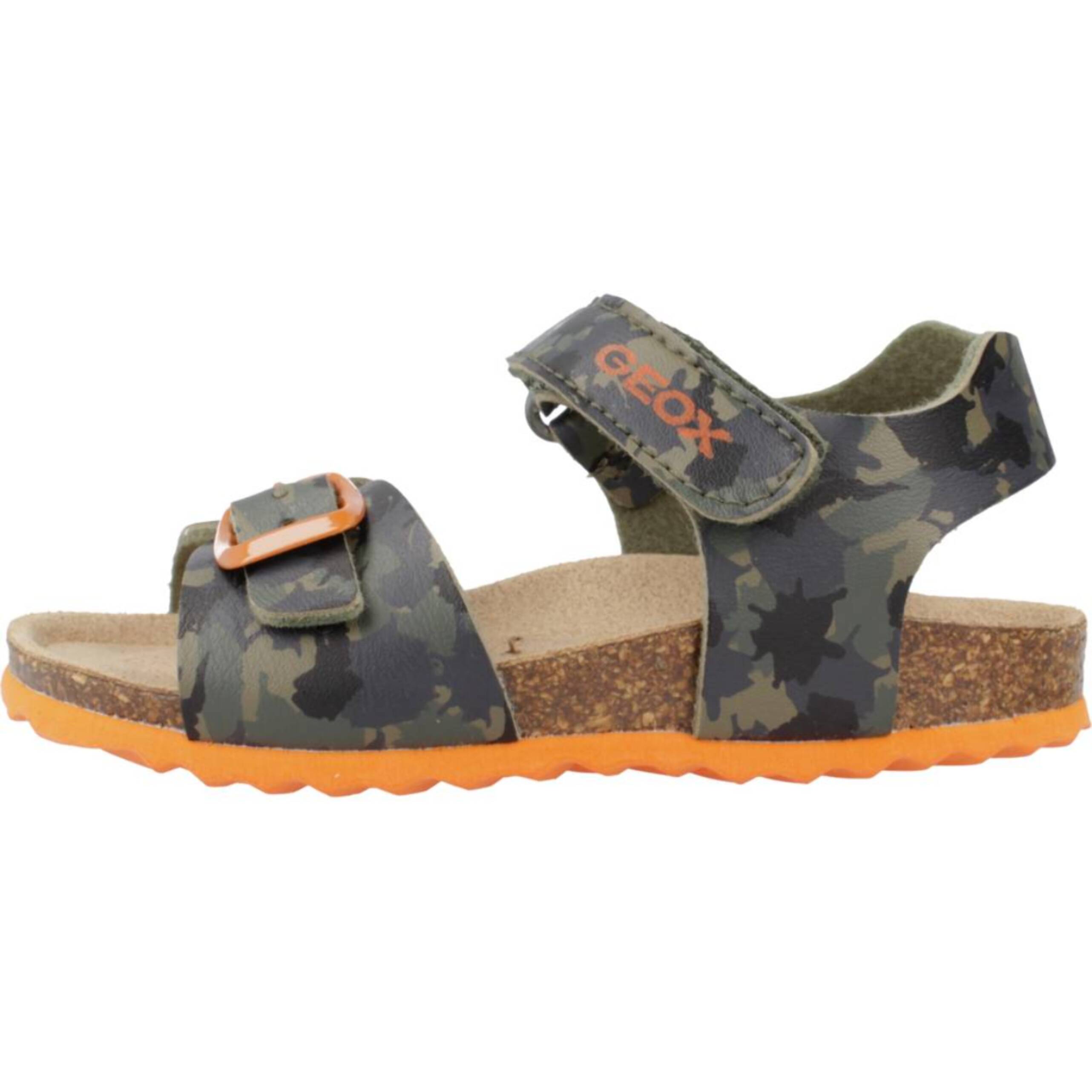 Sandalias Niño de la marca GEOX  modelo B SANDAL CHALKI BOY Green