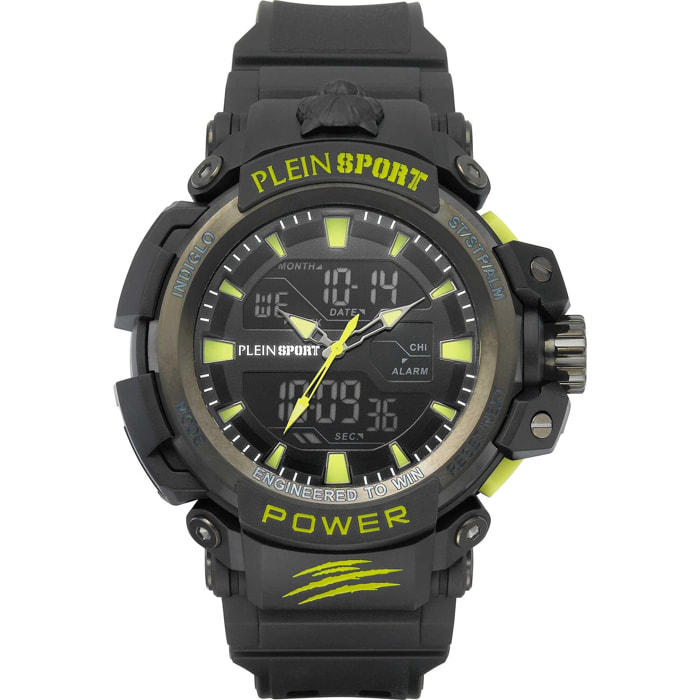 Orologio Plein Sport COMBAT Silicone Nero