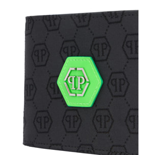 PHILIPP PLEIN French Wallet Jacquard Monogram