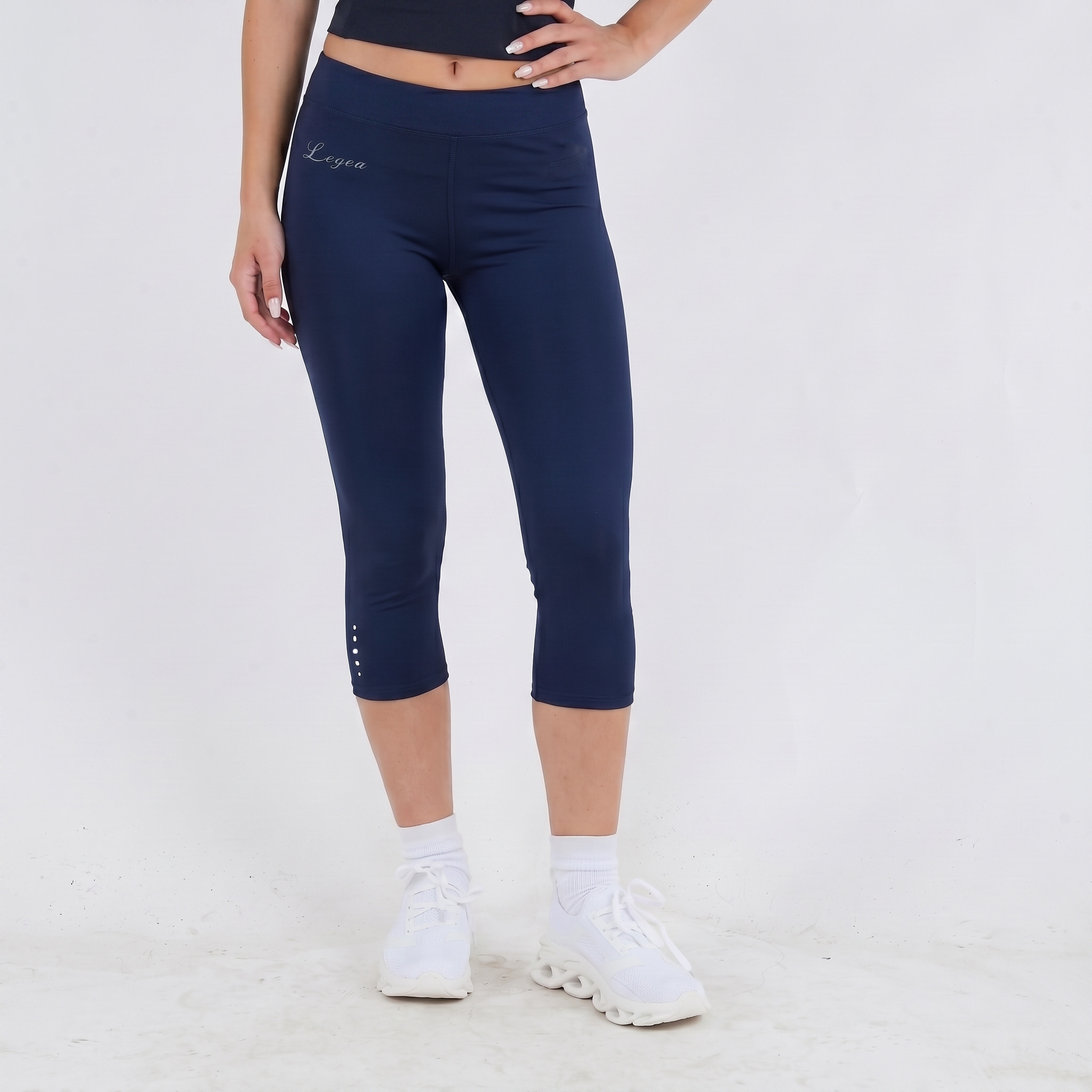 Leggins 3/4 da allenamento donna Laia