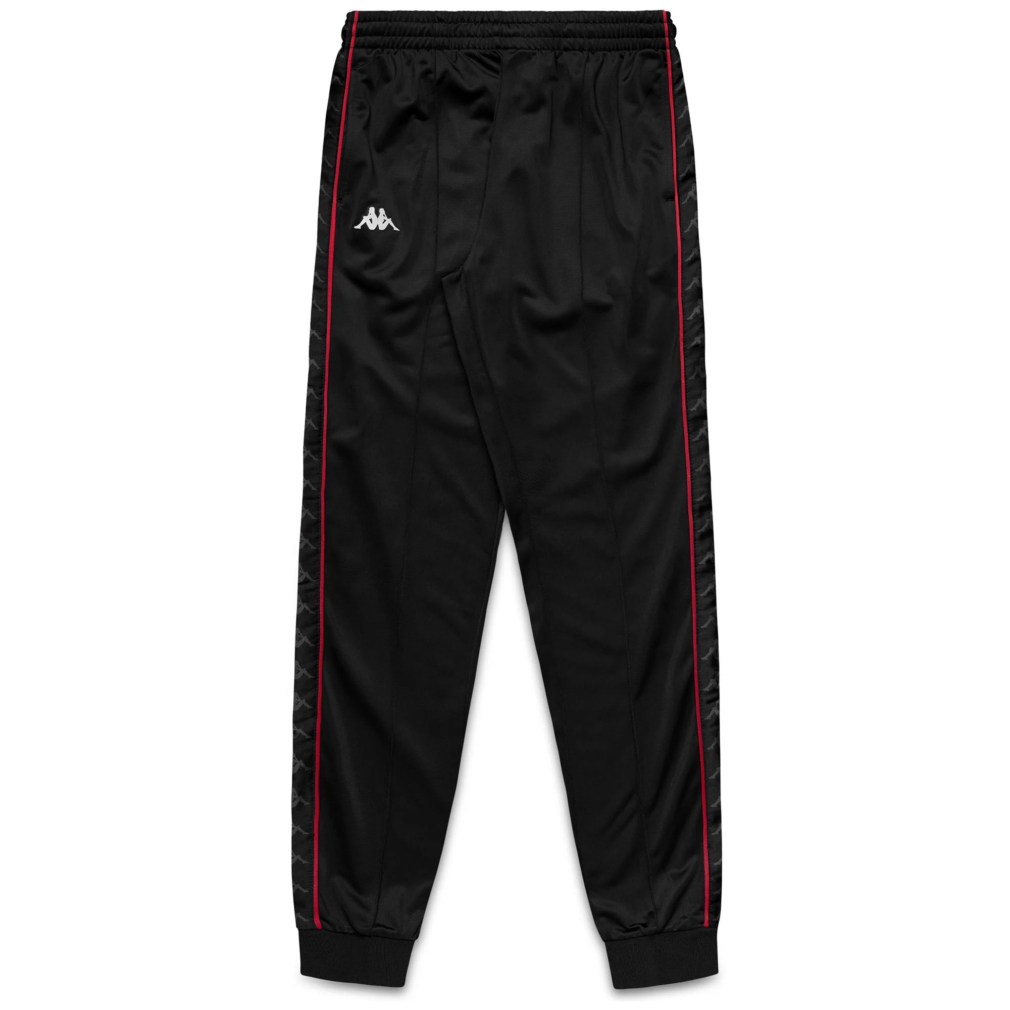 Kappa - Pantaloni Uomo Nero - 222 Banda Rastoria Slim