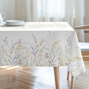 Nappe imprimée anti-tâches BRIANA MULTICOLORE
