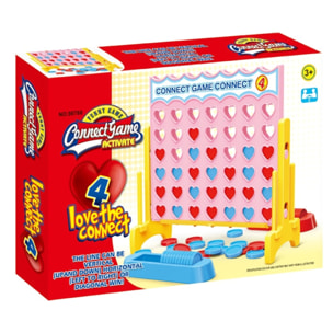 4 EN RAYA DE CORAZONES