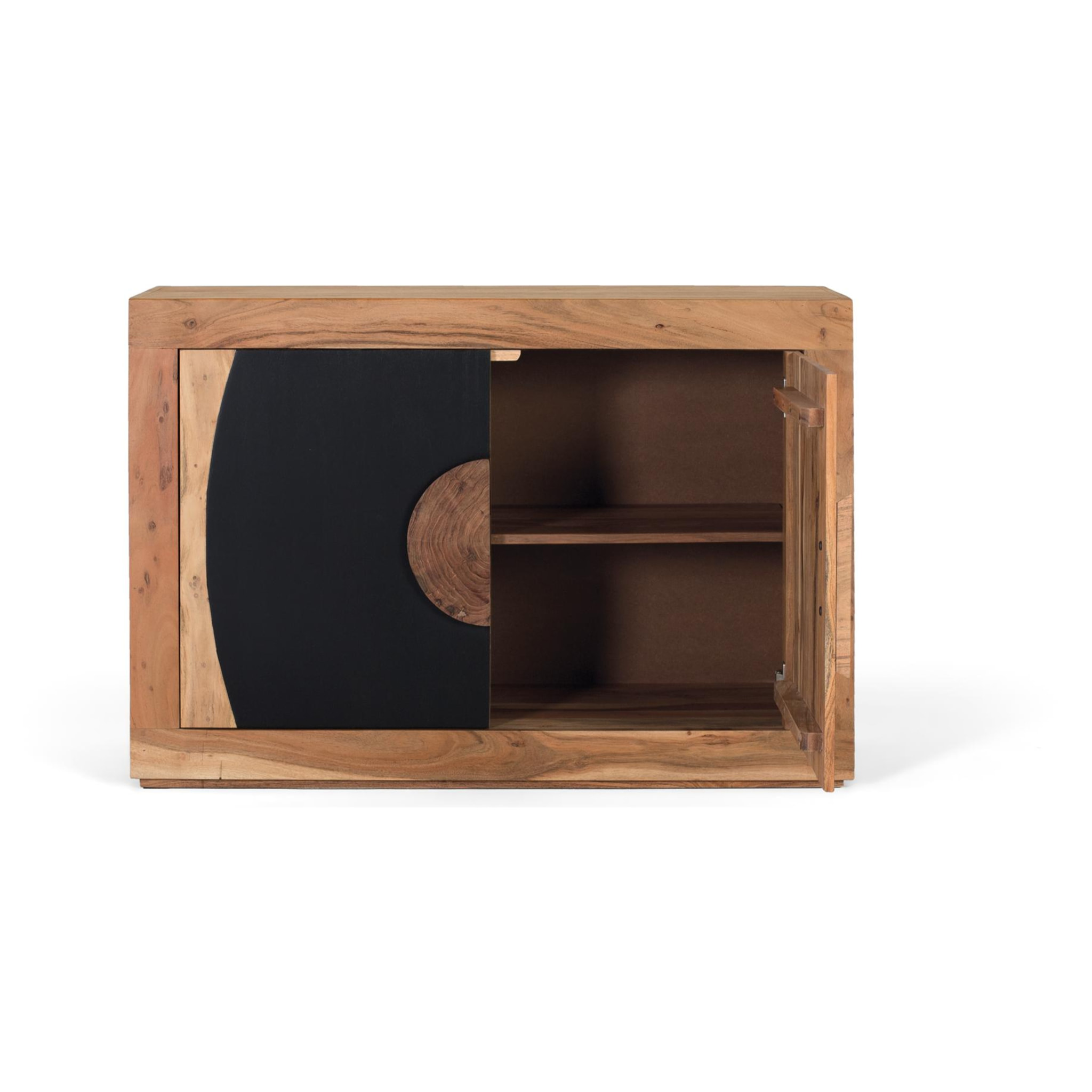 Aparador de Madera de Acacia Estilo Rústico Contemporáneo