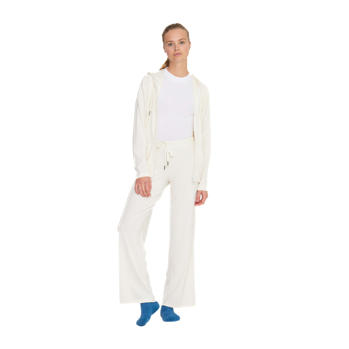Completo loungewear donna dora in maglina a coste Noidinotte