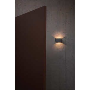 GROT 600 Lampada paletti muro grigio 3000K