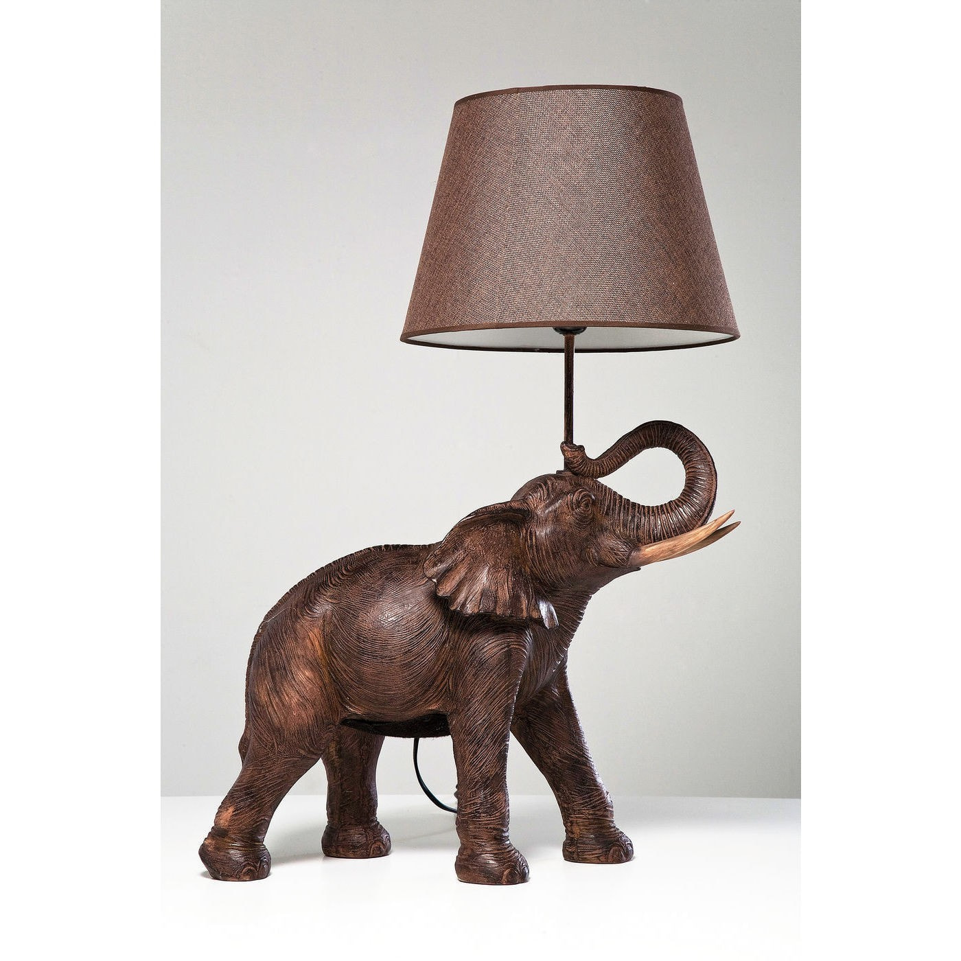 Lampe Éléphant marron Kare Design