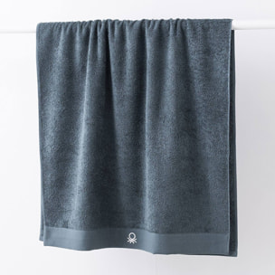 Toalla de baño 70x140cm 100% algodón 450gsm en gris oscuro - suave, absorbente y secado rápido
