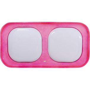 Applique murale Cloud Beam rose 202cm Kare Design