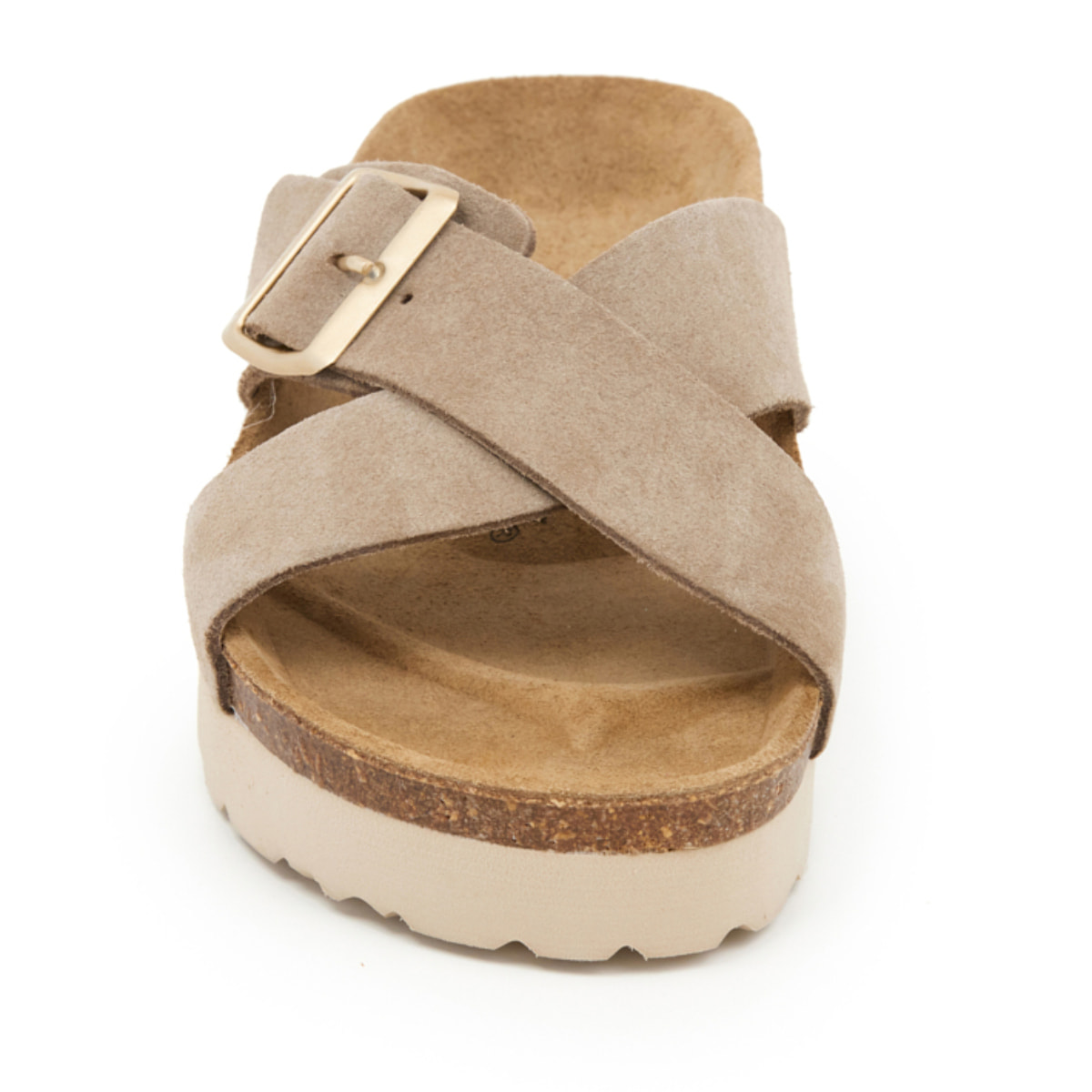 SANDALO CON ZEPPA BILLOWY MARRONE