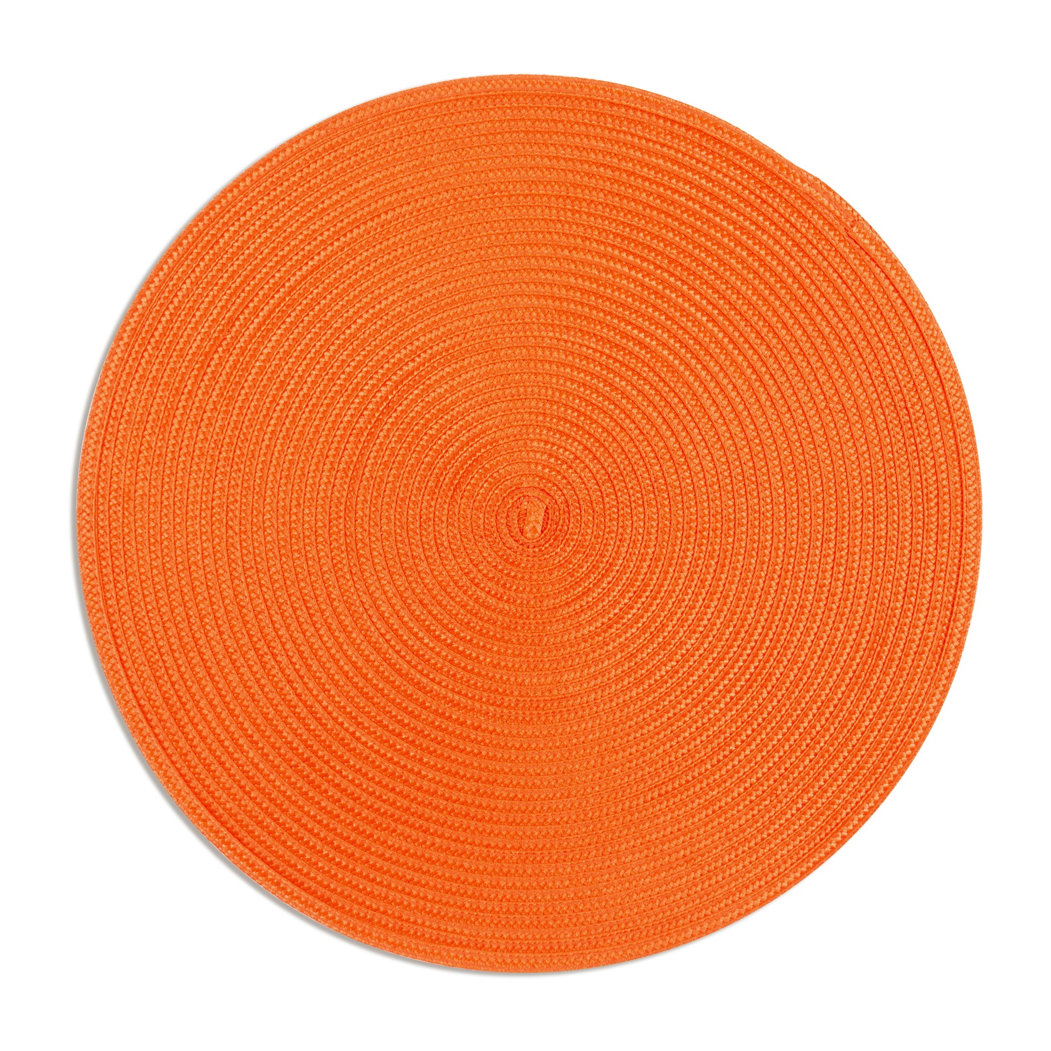 Set de 6 sets de table ronds Excelsa – Round, Polypropylène Orange