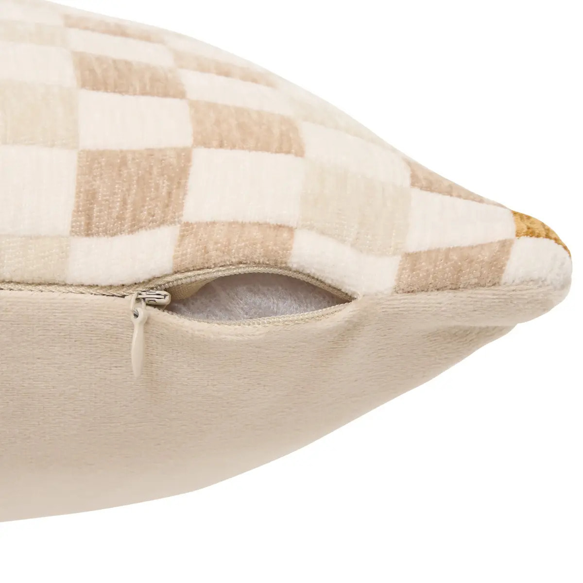 Coussin Mosai rectangulaire 30x50cm beige