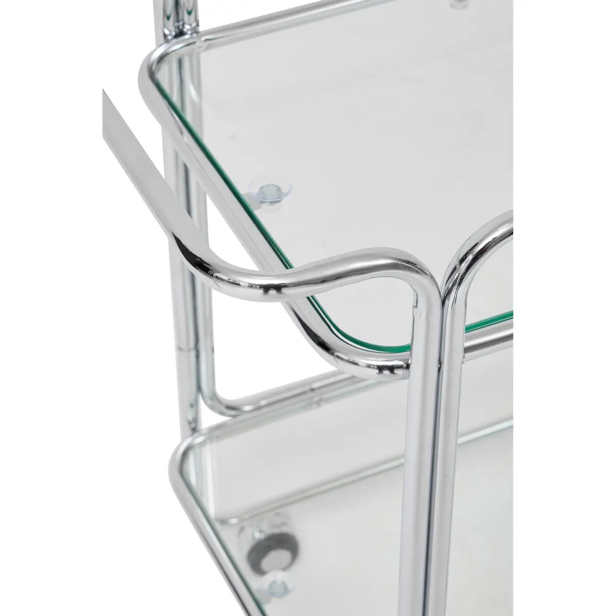 Desserte Hornell argent 92x40cm