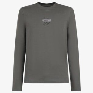 T-shirt Uomo W5F878 Esercito in cotone