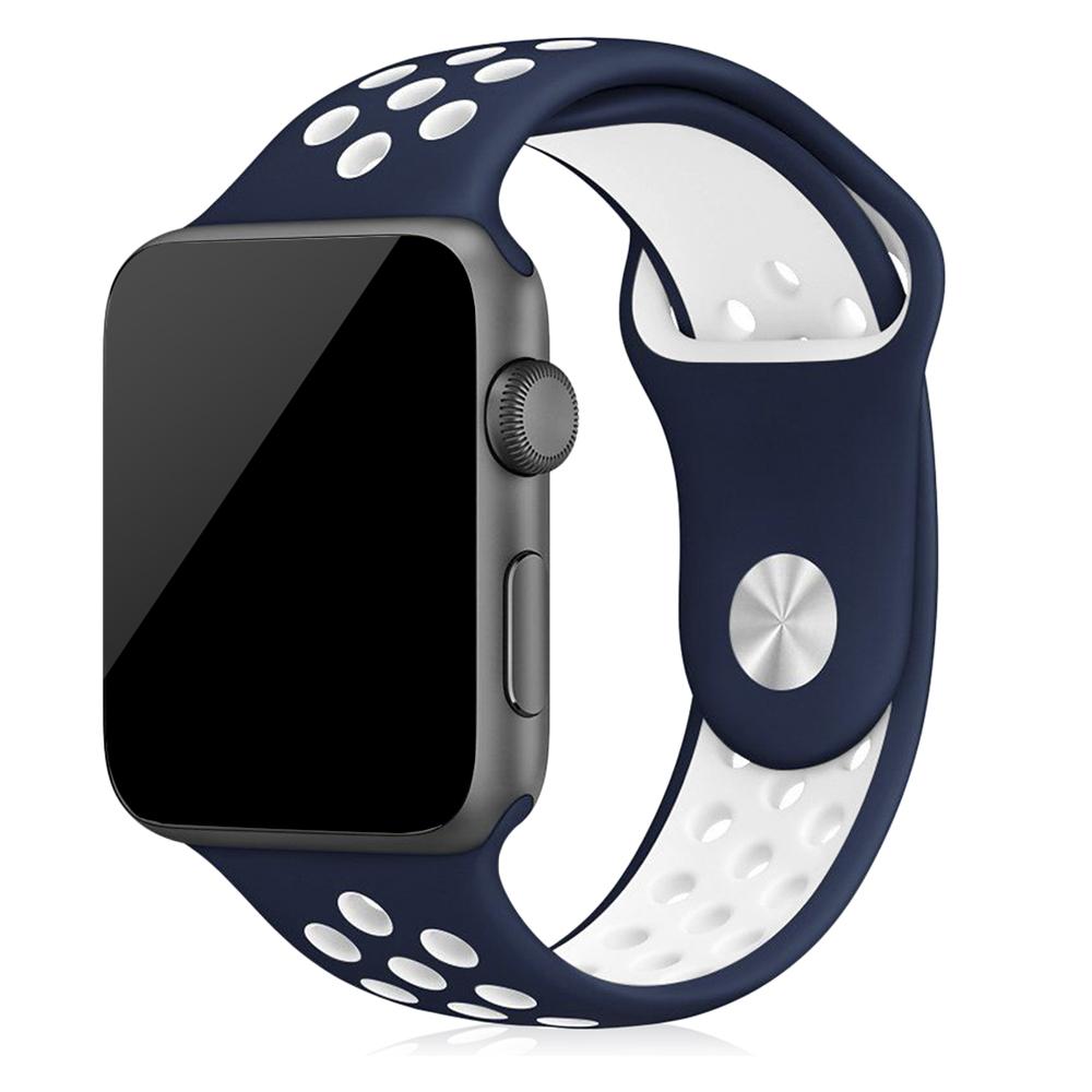 Cinturino sportivo in silicone Compatibile iWatch 38mm/40mm Taglia M/L