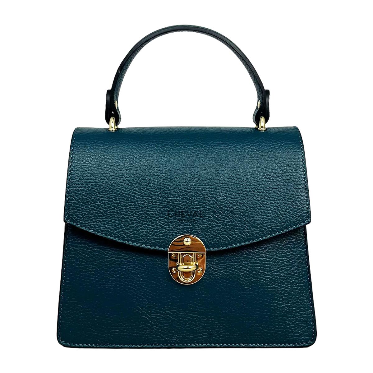 Bolso de Mano Cheval Firenze Beta Azul Petróleo