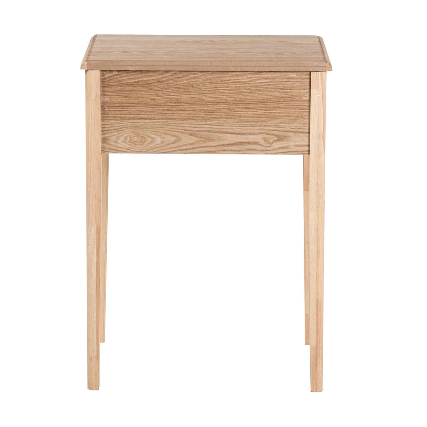 Mesita De Noche Mdf Marron 48x35x65 Cm