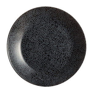 Piatto da dessert nero 18 cm Zoe - Luminarc