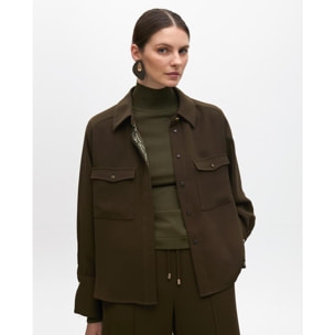 Sovracamicia con tasche