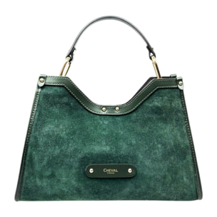 Borsa a mano Cheval Firenze Capri Mini F/W Verde Scuro