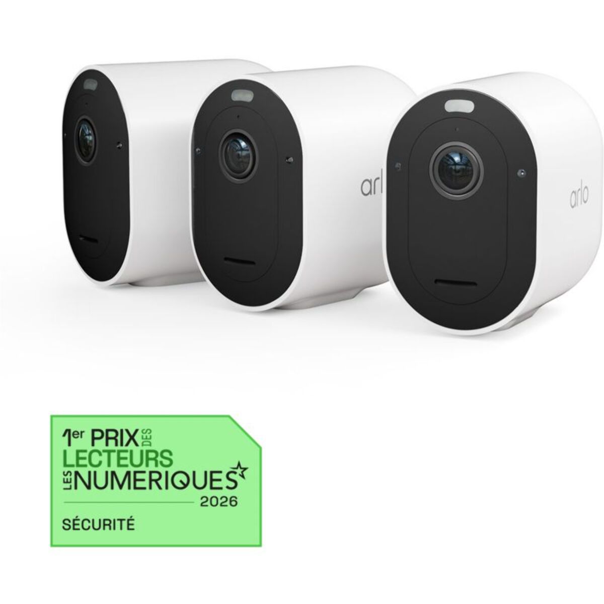 Caméra de surveillance ARLO 3 caméras Pro 5 2K+ Spotlight