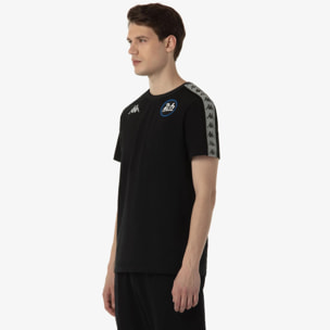 Kappa - T-Shirts & Top Uomo Nero - 222 Banda Ran 24H Le Mans