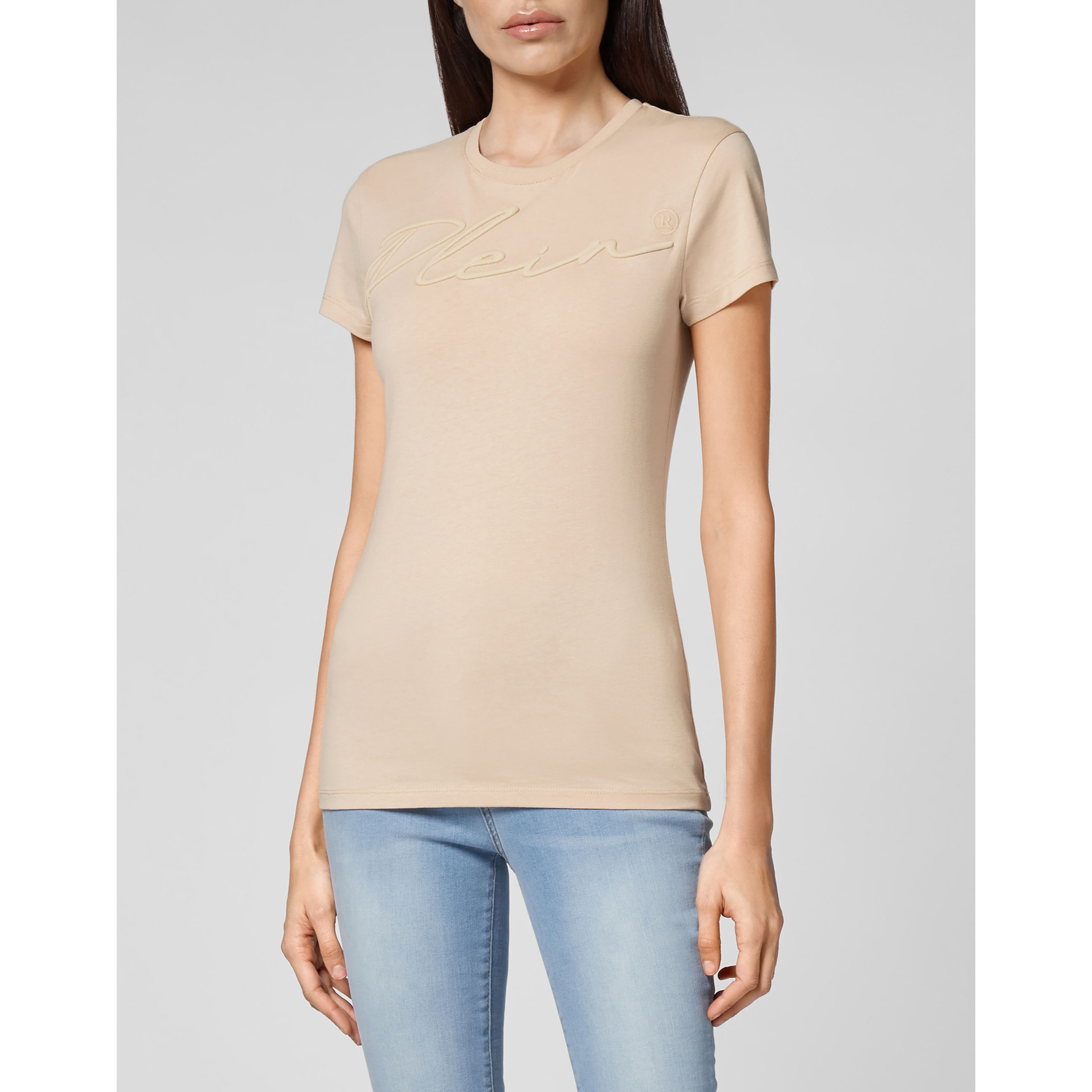 PHILIPP PLEIN T-Shirt Round Neck SIGNATURE