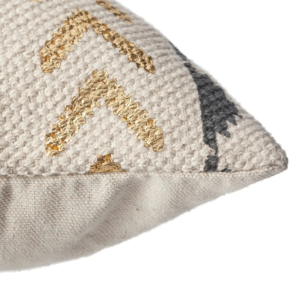 Housse de coussin "Etnik" gris 40x40cm