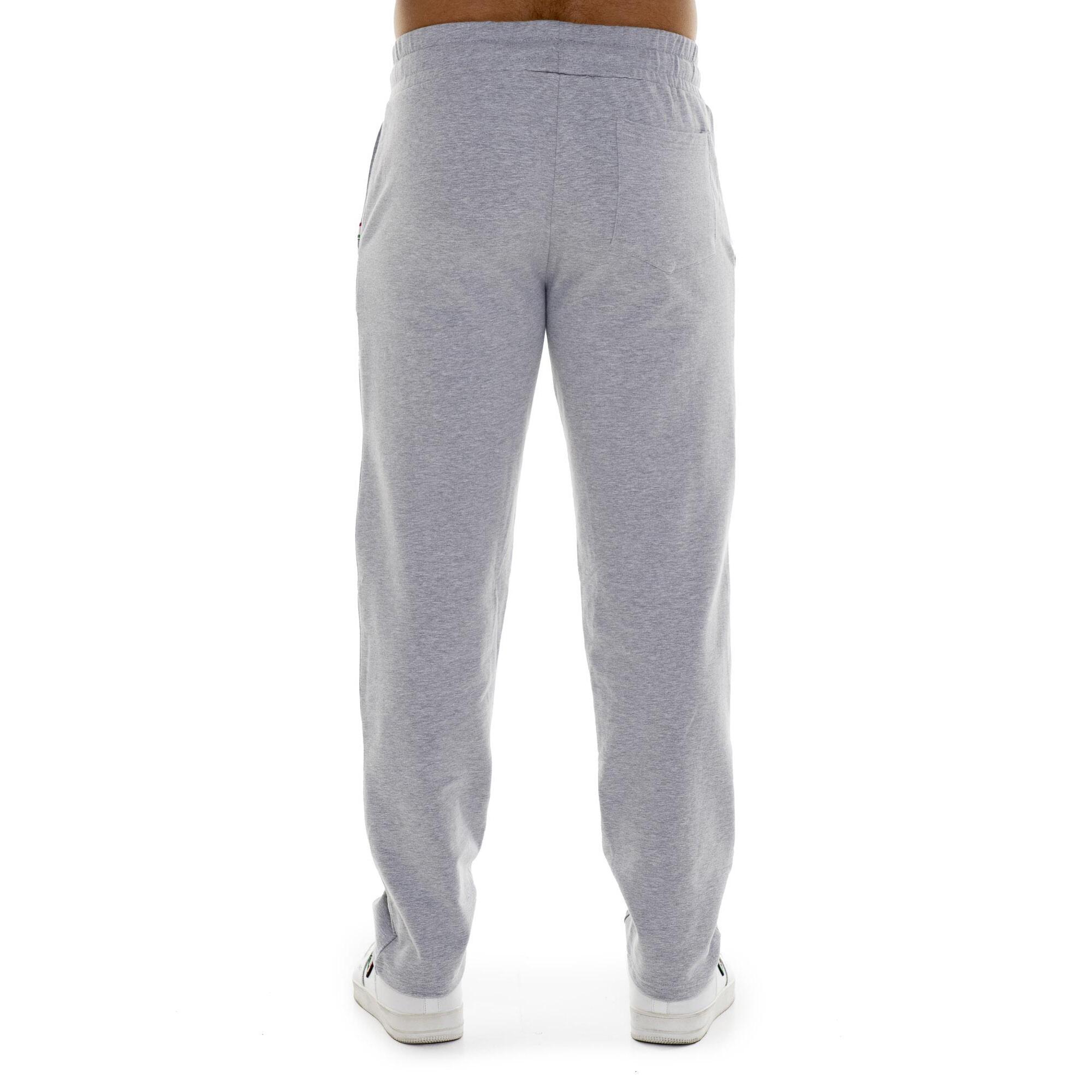Pantalone sportivo invernale da uomo senza polsino con logo piccolo 'Basic'