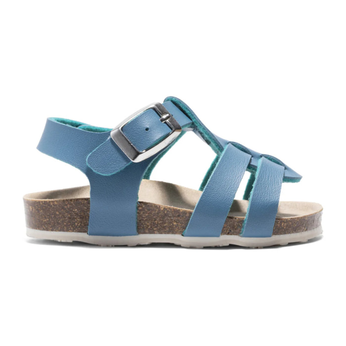 Sandalias infantiles azul