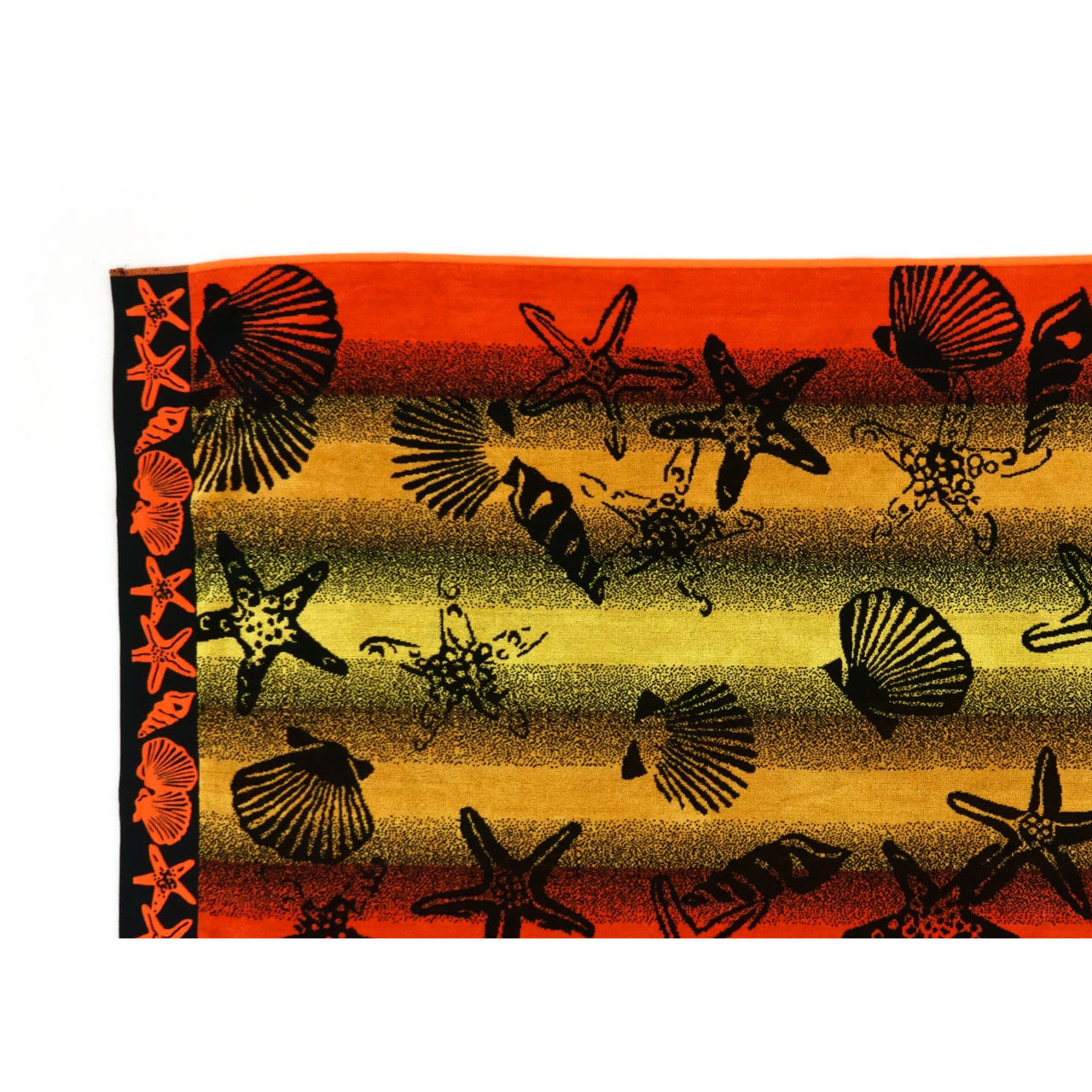Telo Mare Spugna Jacquard Spiaggia Disegno New Shell