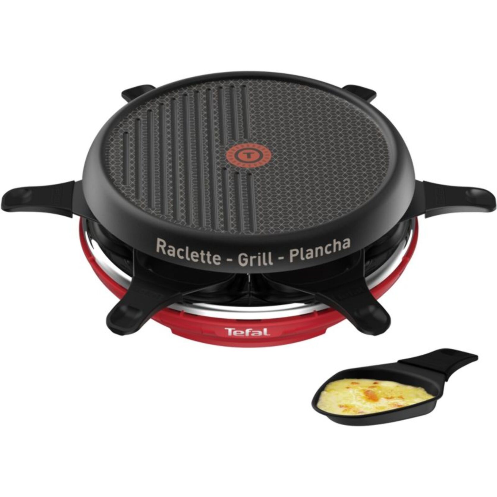 Raclette TEFAL RE12A512 Colormania rouge