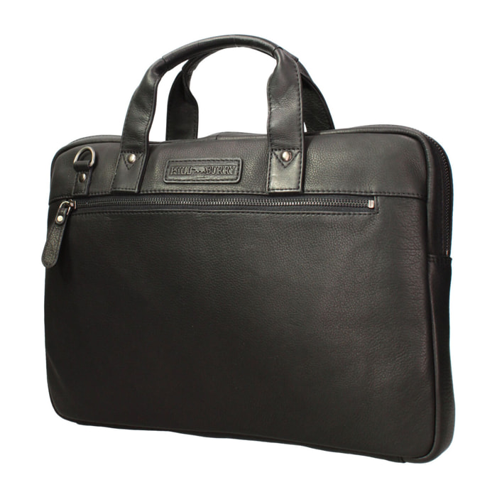 Borsa a tracolla  da uomo In Vera pelle Made in Italy 38,5x26x4 cm