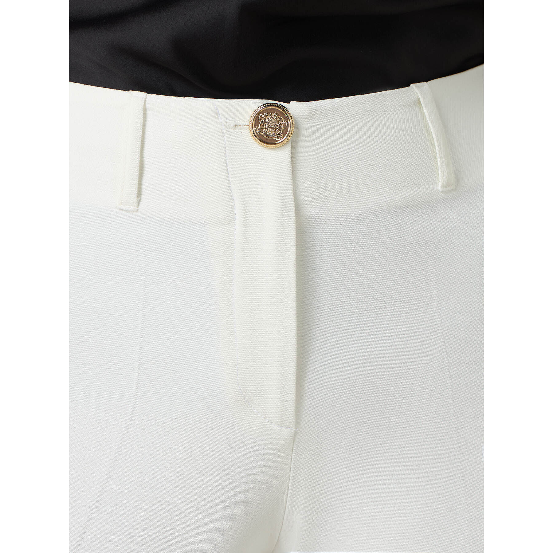 Oltre - Pantalón modelo palazzo - Blanco