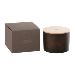 J-Line bougie parfumée Accords Essentiels - Vanille Gourmande - brun - 28H