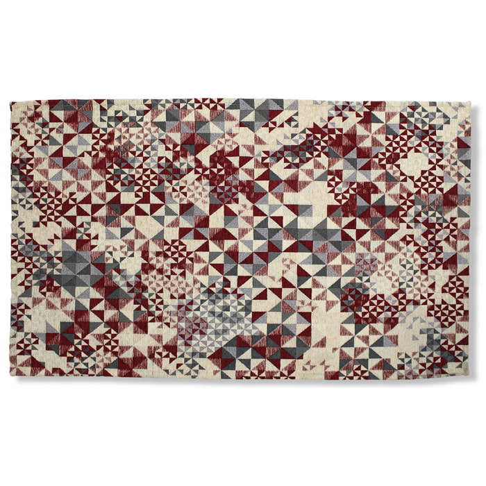 TAPPETO ARREDO CATULLO ROSSO DON GIOVANNI CON FONDO ANTISCIVOLO