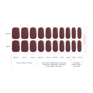 Stickers gel - 0032 Cherrywood Red