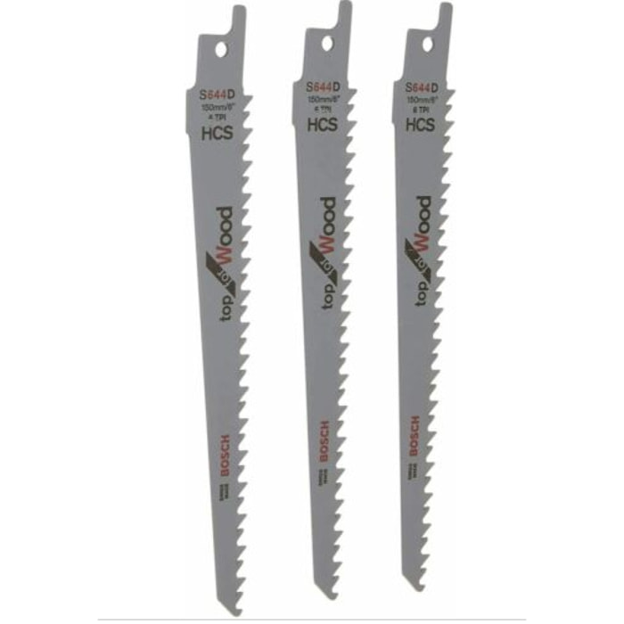 Lames bois BOSCH pour élagueur Keo - Lot de 3 - F016800303